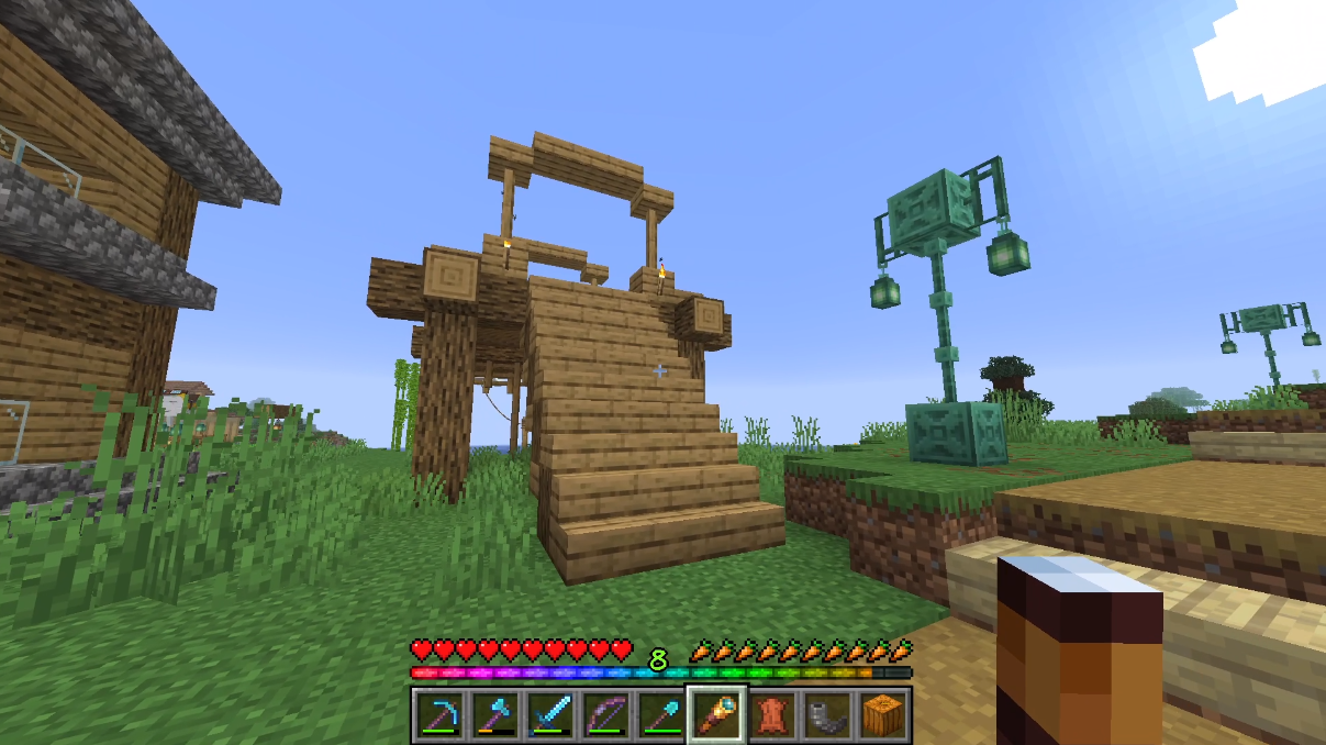 Squishy's Happy Ghast Dock.