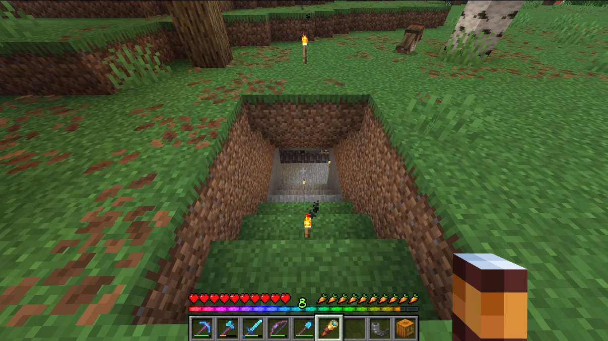 The North Subway Entrance.